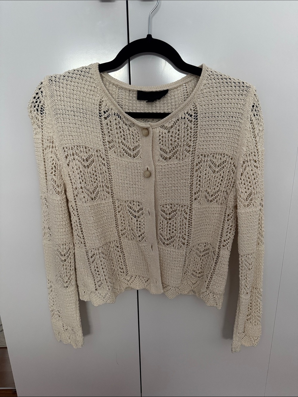 Crochet Knit Cardigan